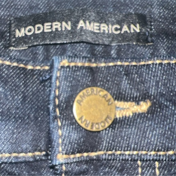 Modern American Mid Rise Skinny Denim Jeans | Color: Rich Dark Rinse | NEW/NWT🔥 - Picture 7 of 9